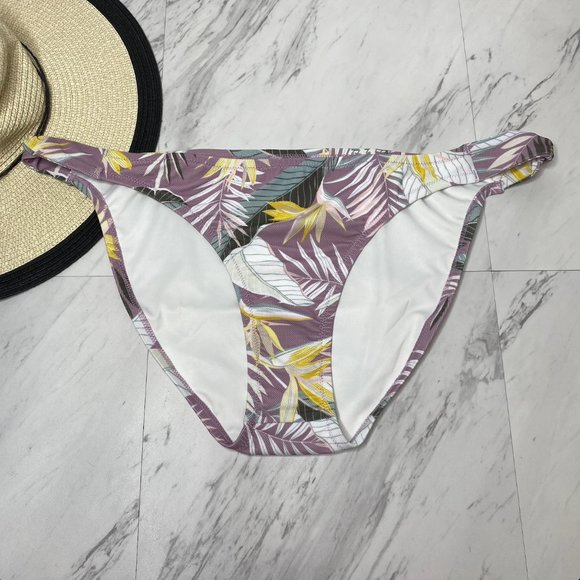 New! Volcom Don’t Leaf Hipster Bikini Bottom - Picture 1 of 15